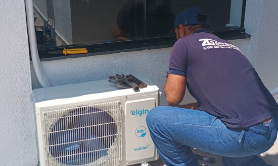 Manutenção de ar-condicionado